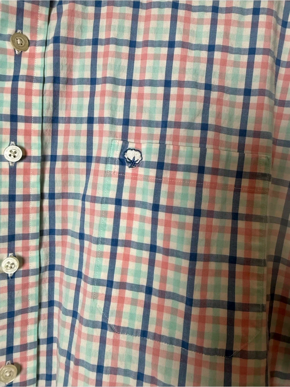Southern Shirt Cotton Club Button Down Plaid Shirt